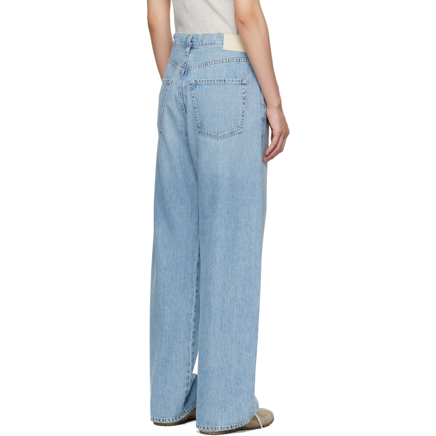  Citizens Of Humanity Blue Brynn Drawstring Jeans 
