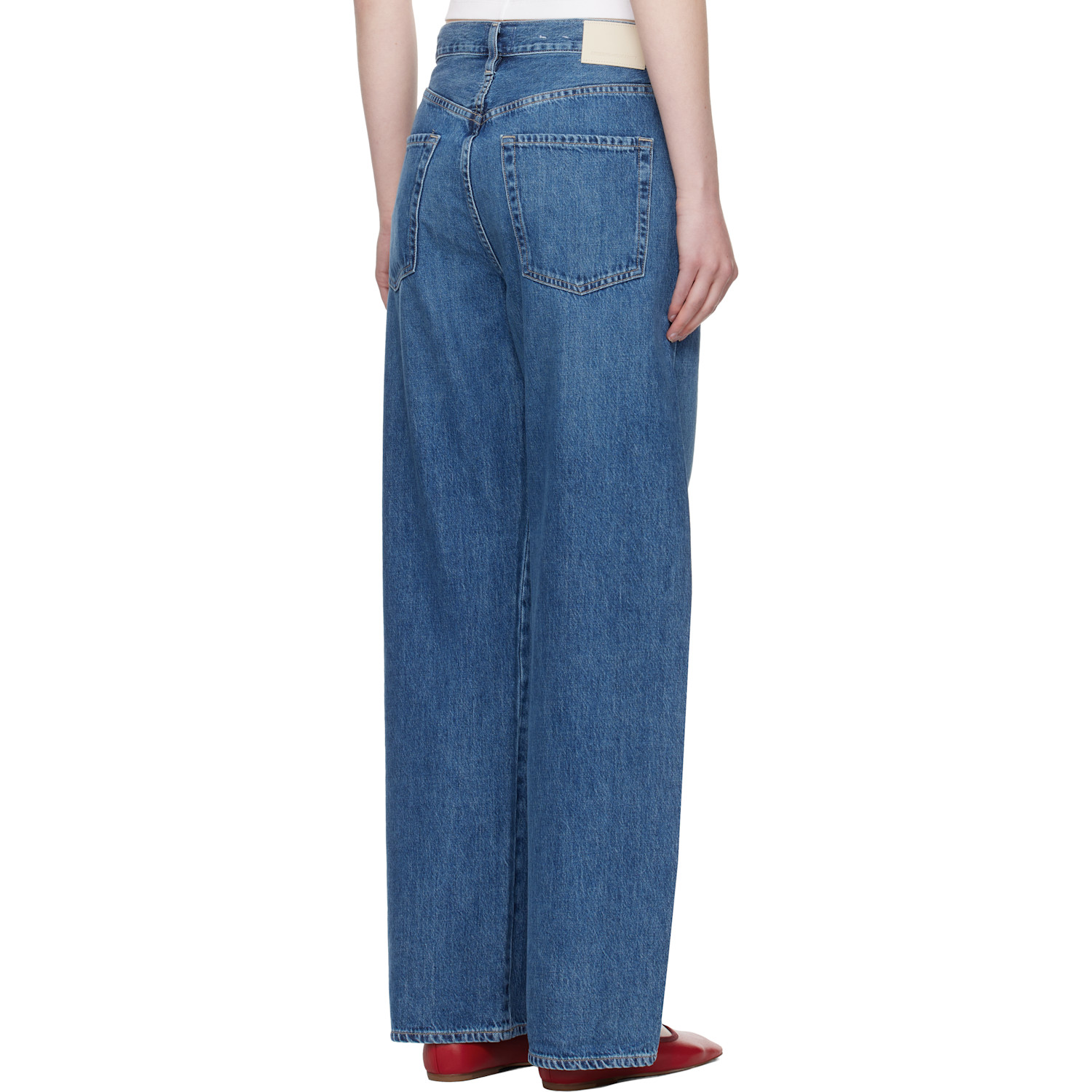  Citizens Of Humanity Blue Brynn Drawstring Jeans 