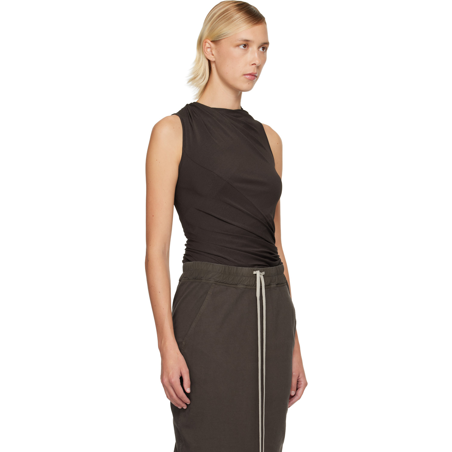 Rick Owens Lilies Brown Concordians Luna Top 