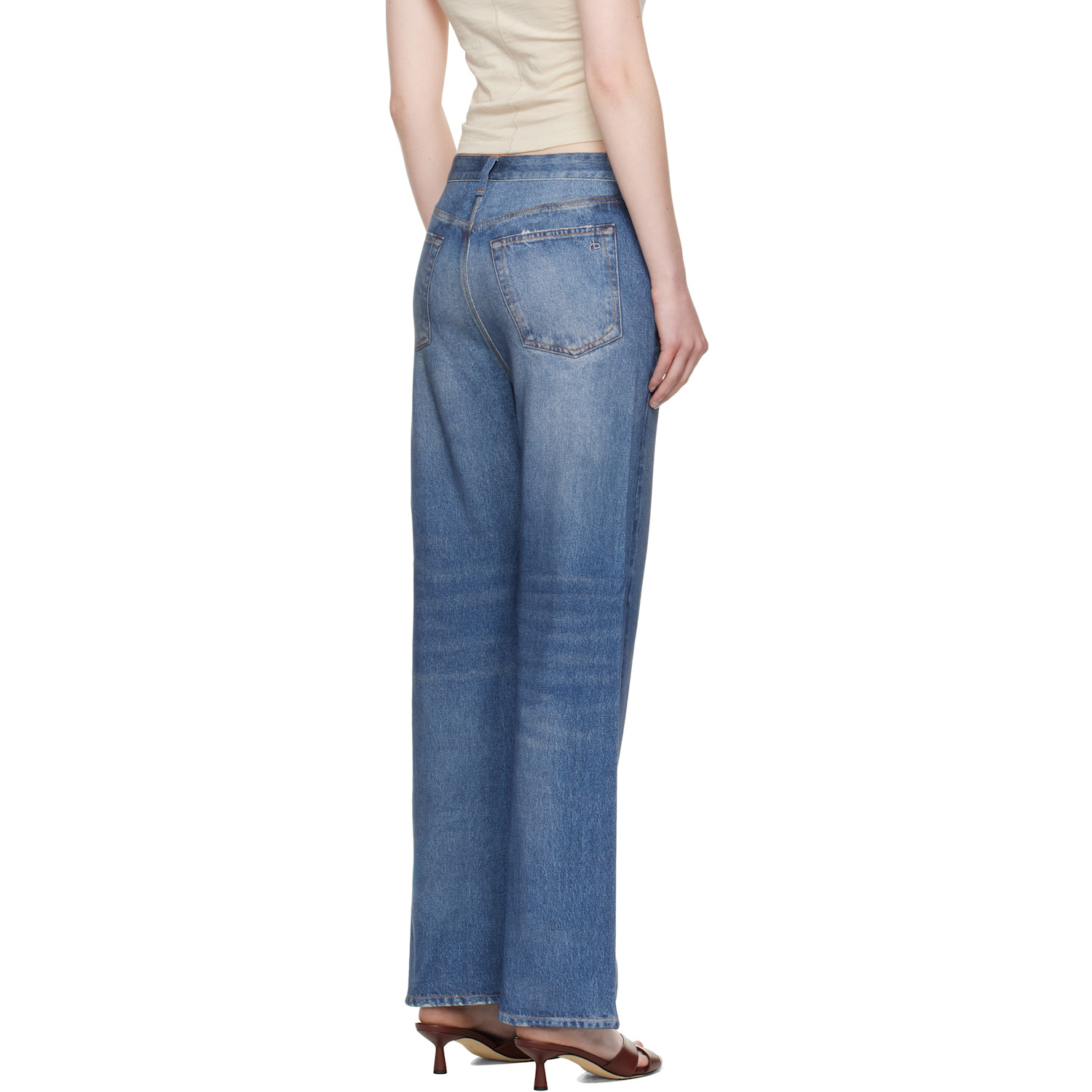  Rag & Bone Blue Miramar Shea Ankle-length Sweatpants 