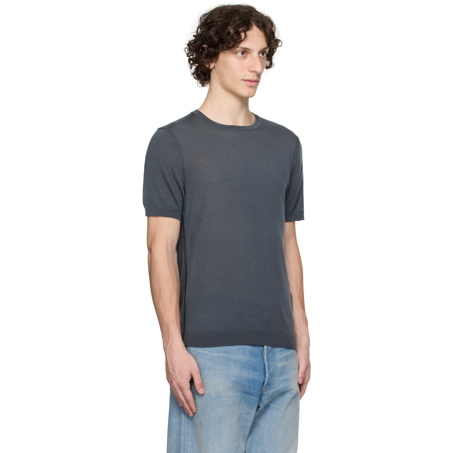  Rag & Bone Gray Aulton Sweater T-shirt 