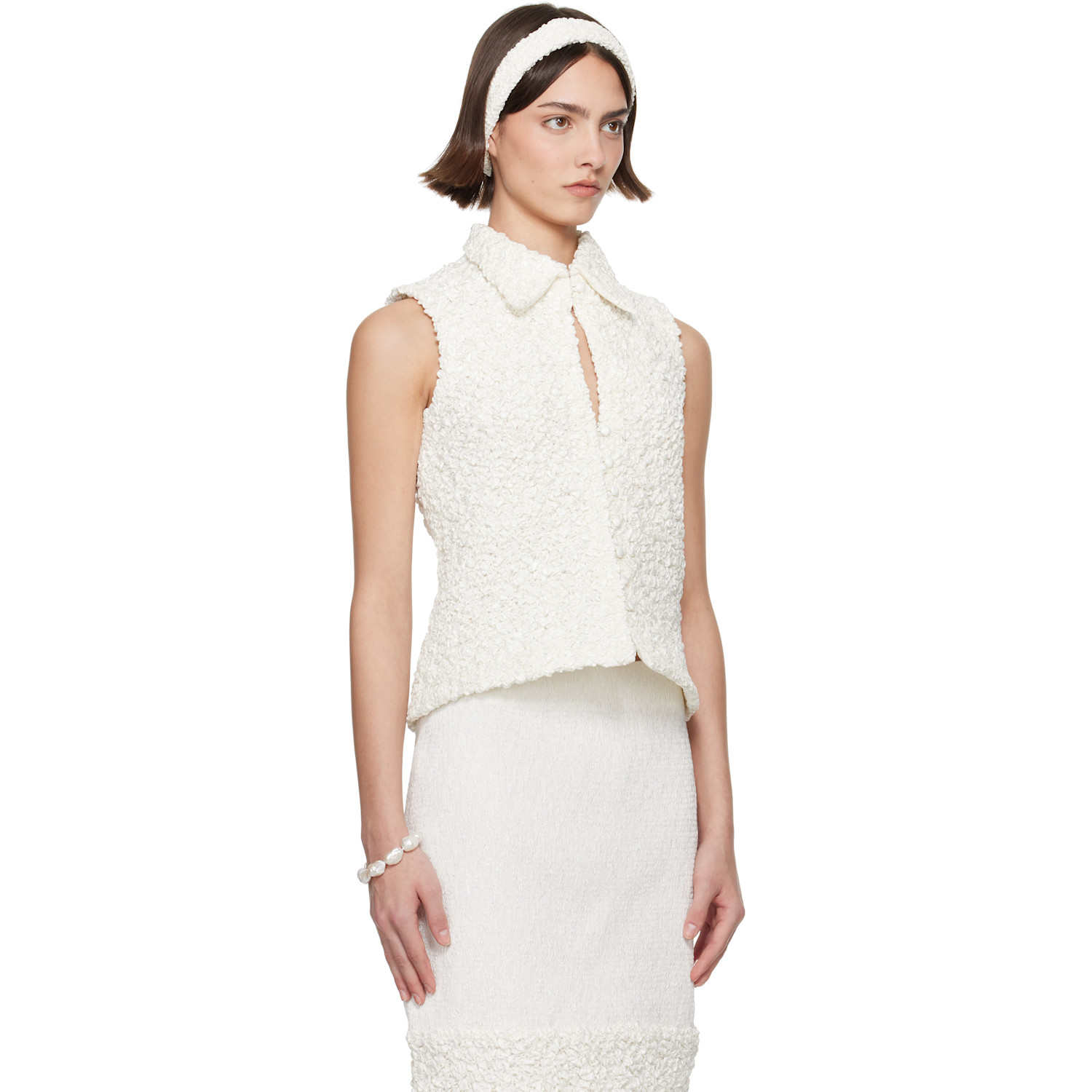  Super Yaya Ssense Exclusive Bridal Capsule Buttoned Shirt 