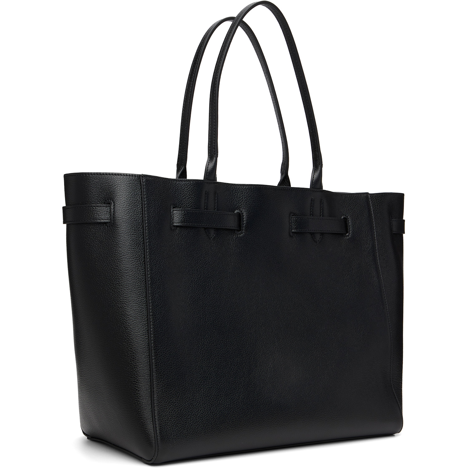  Tom Ford Black Grain Leather Large Tote 