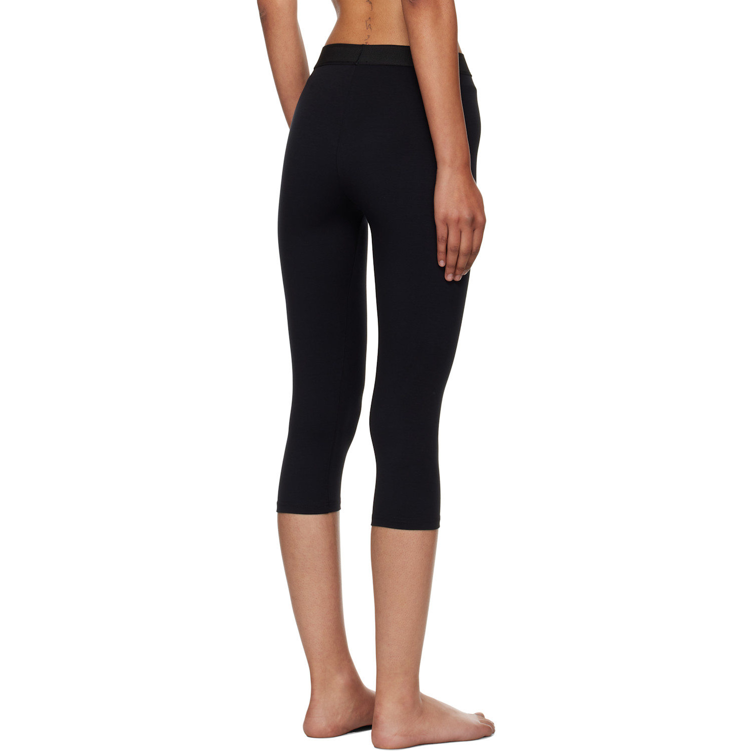  Tom Ford Black Modal Yoga Leggings 