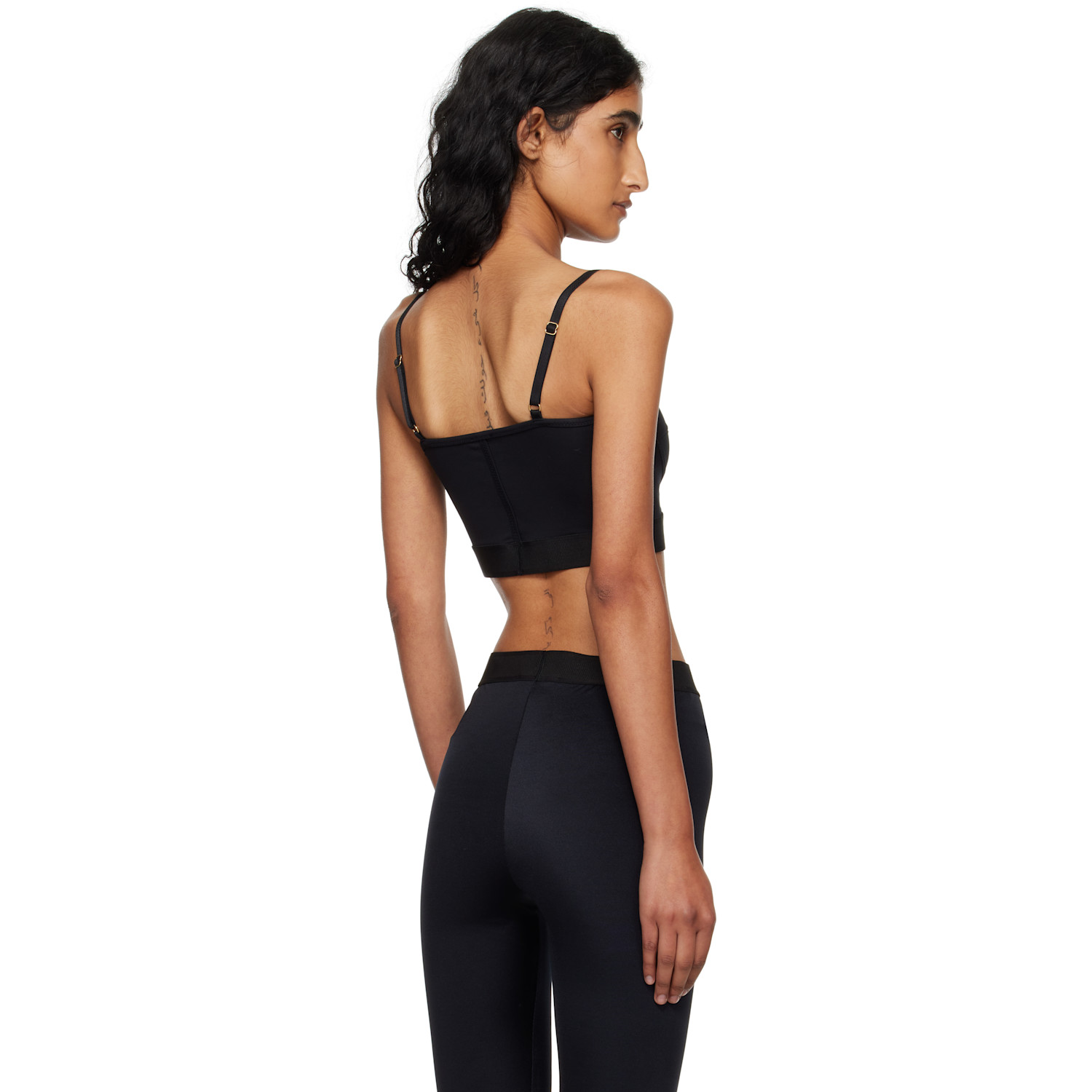  Tom Ford Black Modal Signature Bandeau Bra 