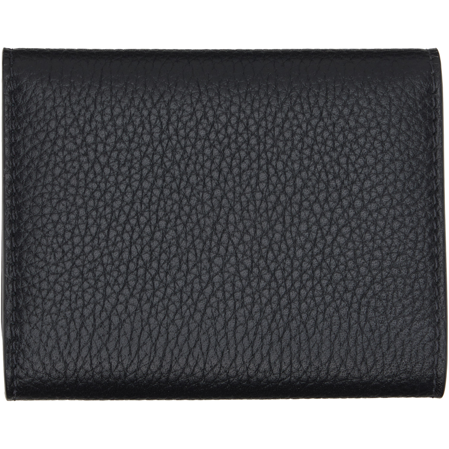  Tom Ford Black Soft Grain Leather Slim Card Holder 