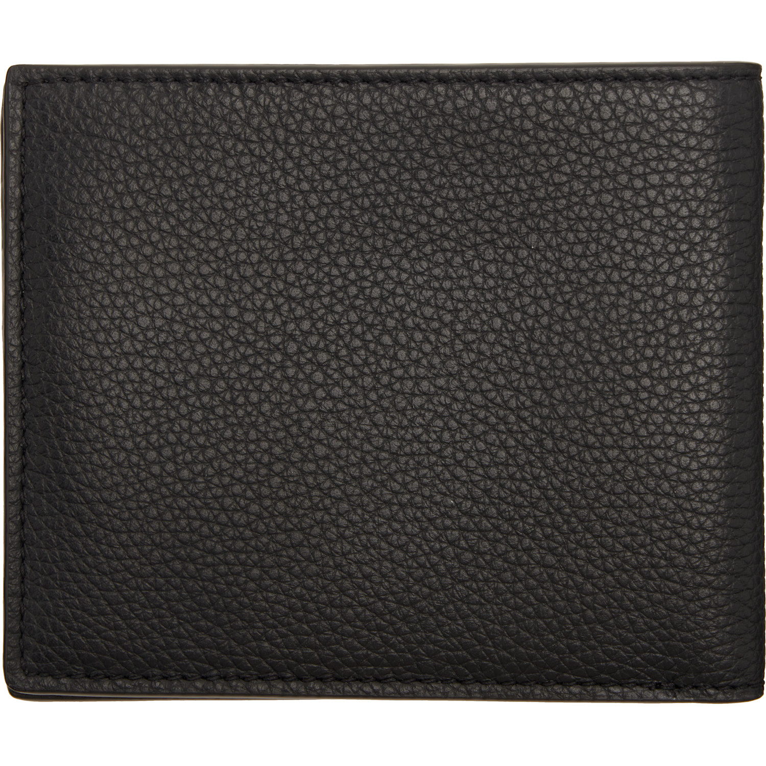  Tom Ford Black Soft Grain Leather T Line Classic Bifold Wallet 