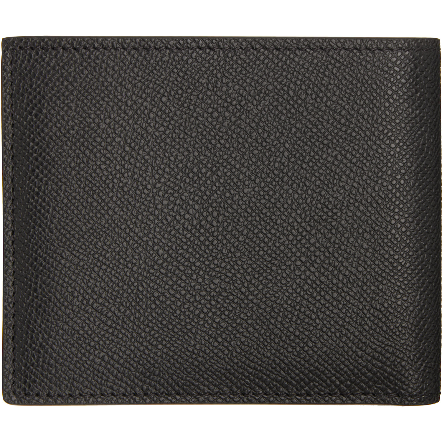  Tom Ford Black Small Grain Leather Bifold Wallet 