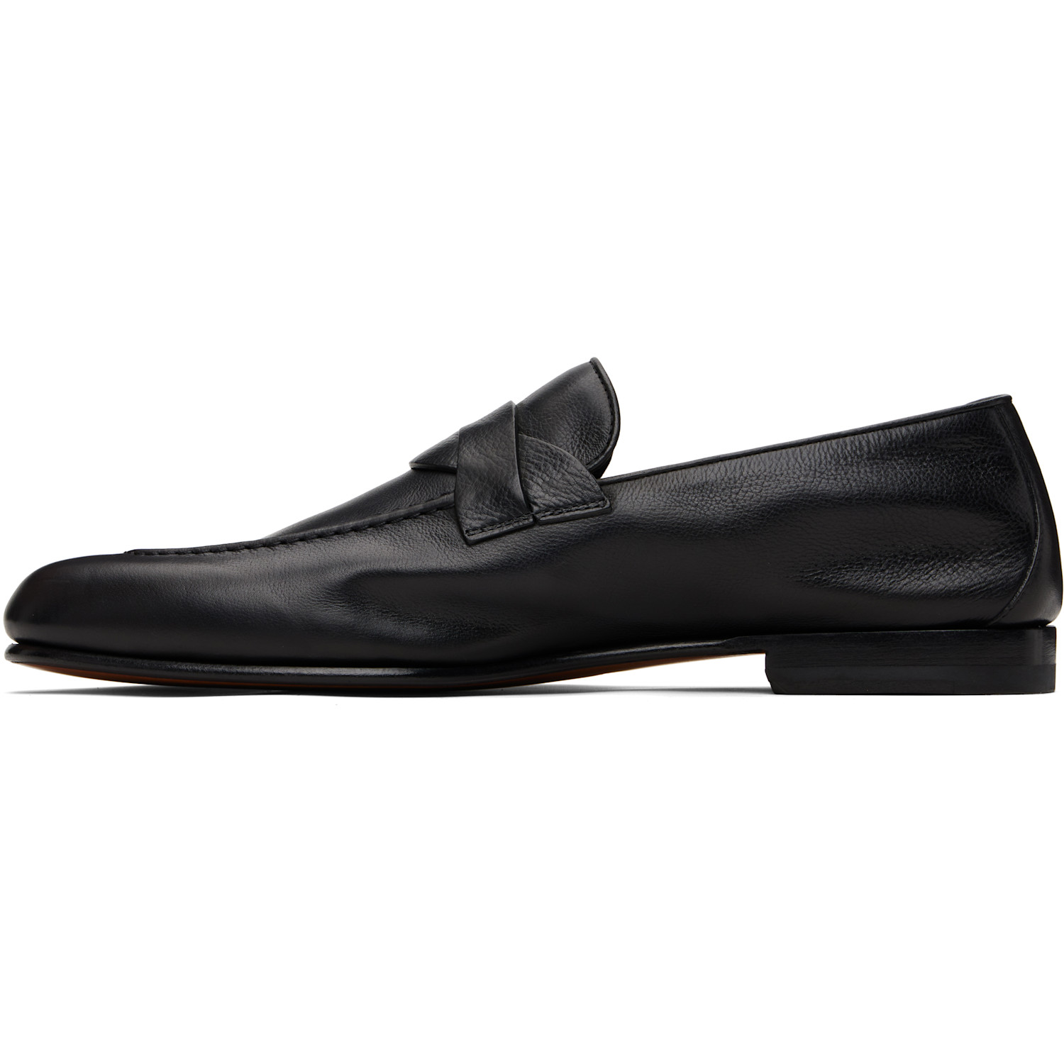  Tom Ford Black Gigi Twisted Band Loafers 