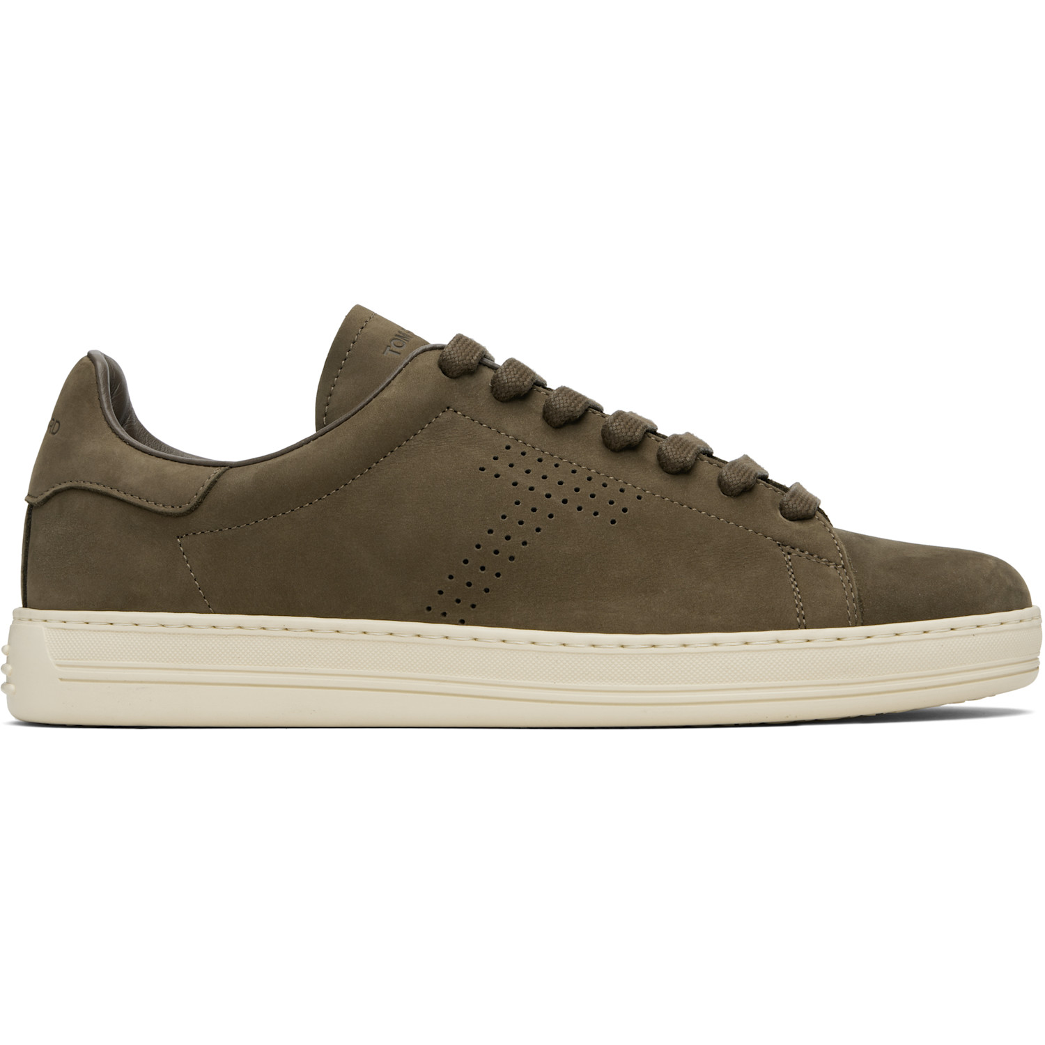TOM FORD Khaki Nubuck Warwick Sneakers