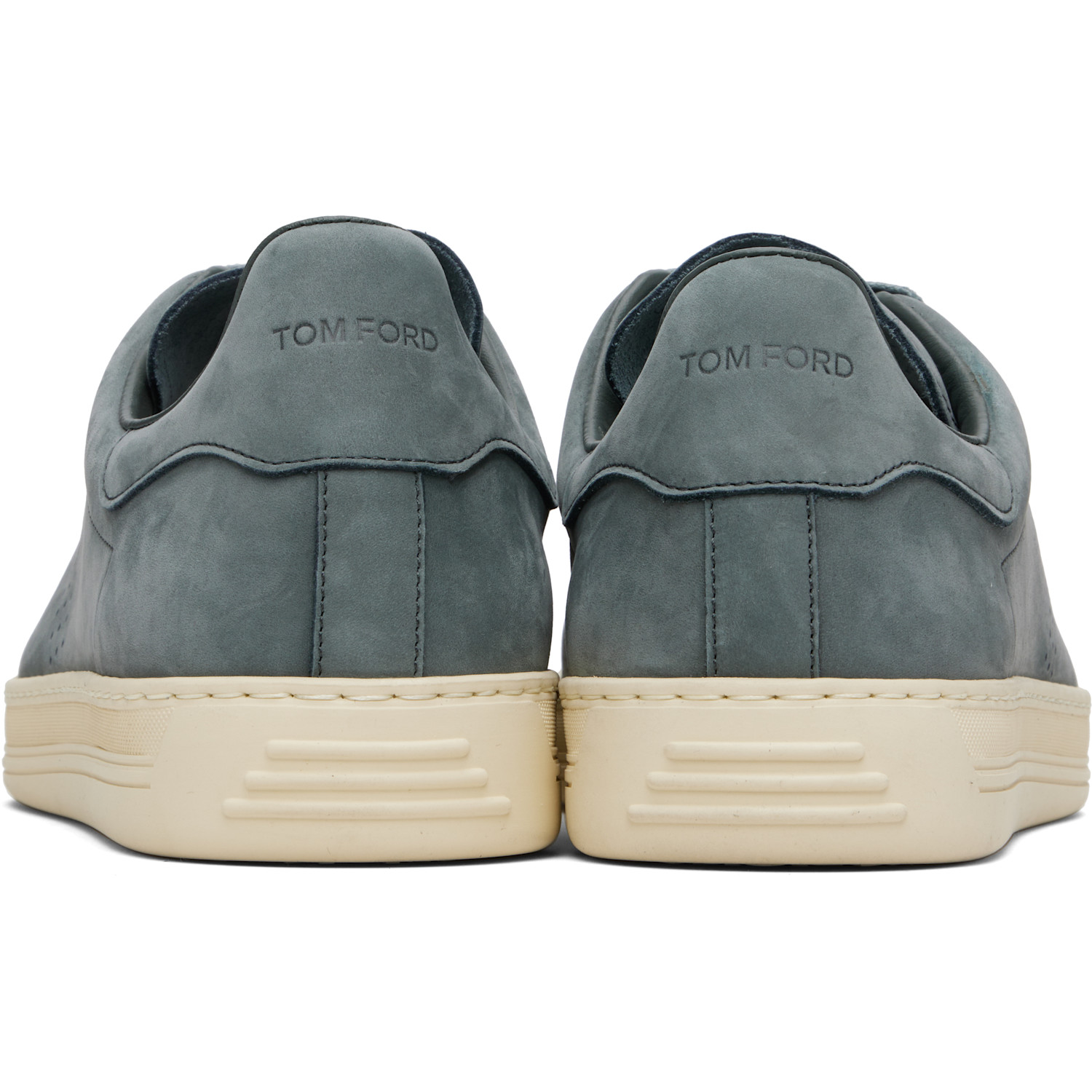  Tom Ford Blue Nubuck Warwick Sneakers 
