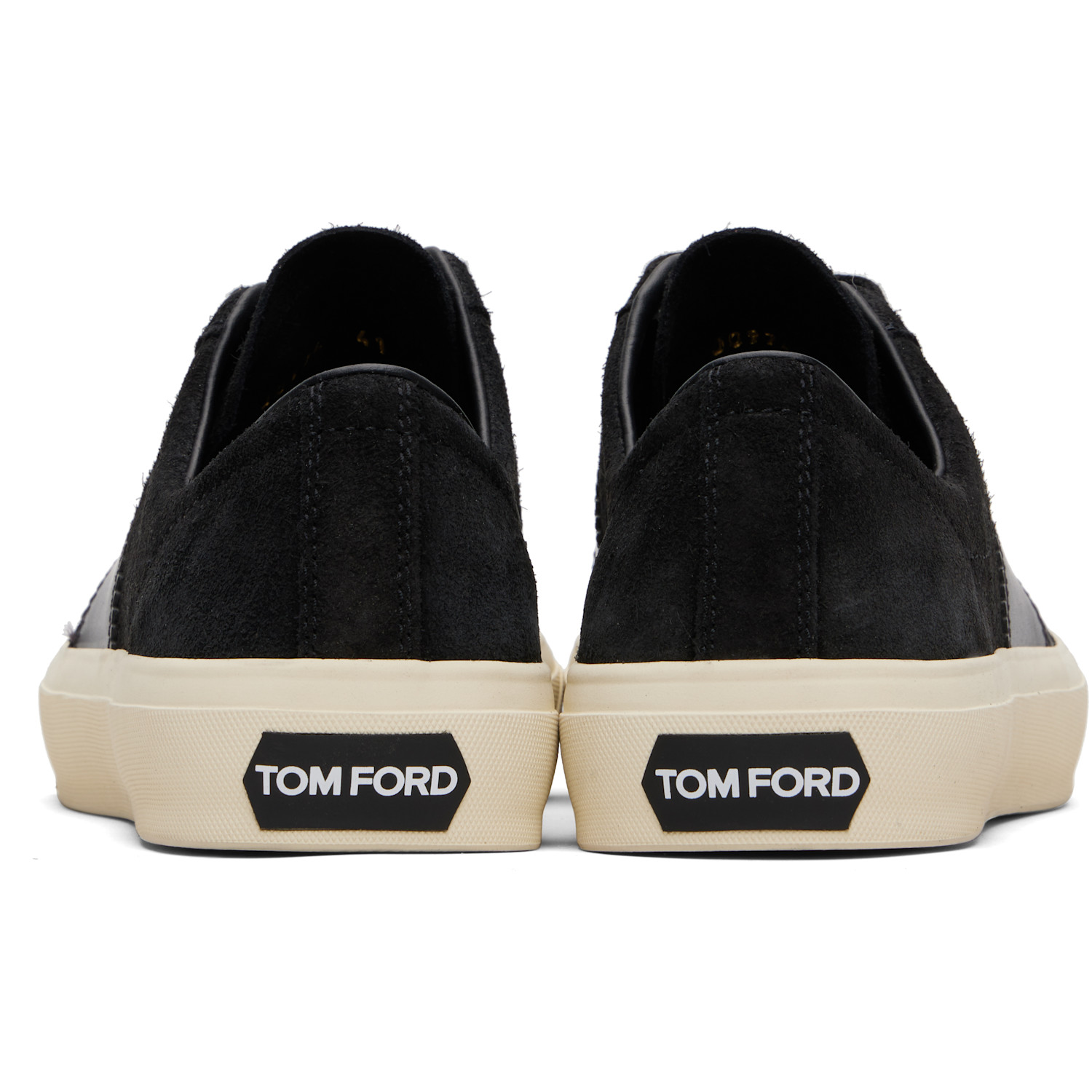  Tom Ford Black Suede Cambridge Sneakers 