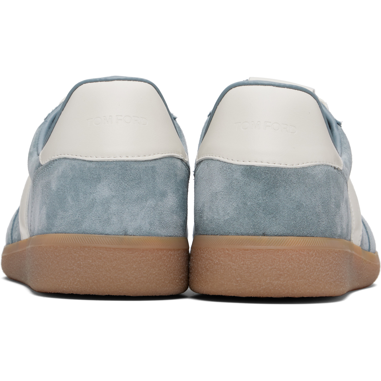  Tom Ford Blue Suede Archer Sneakers 