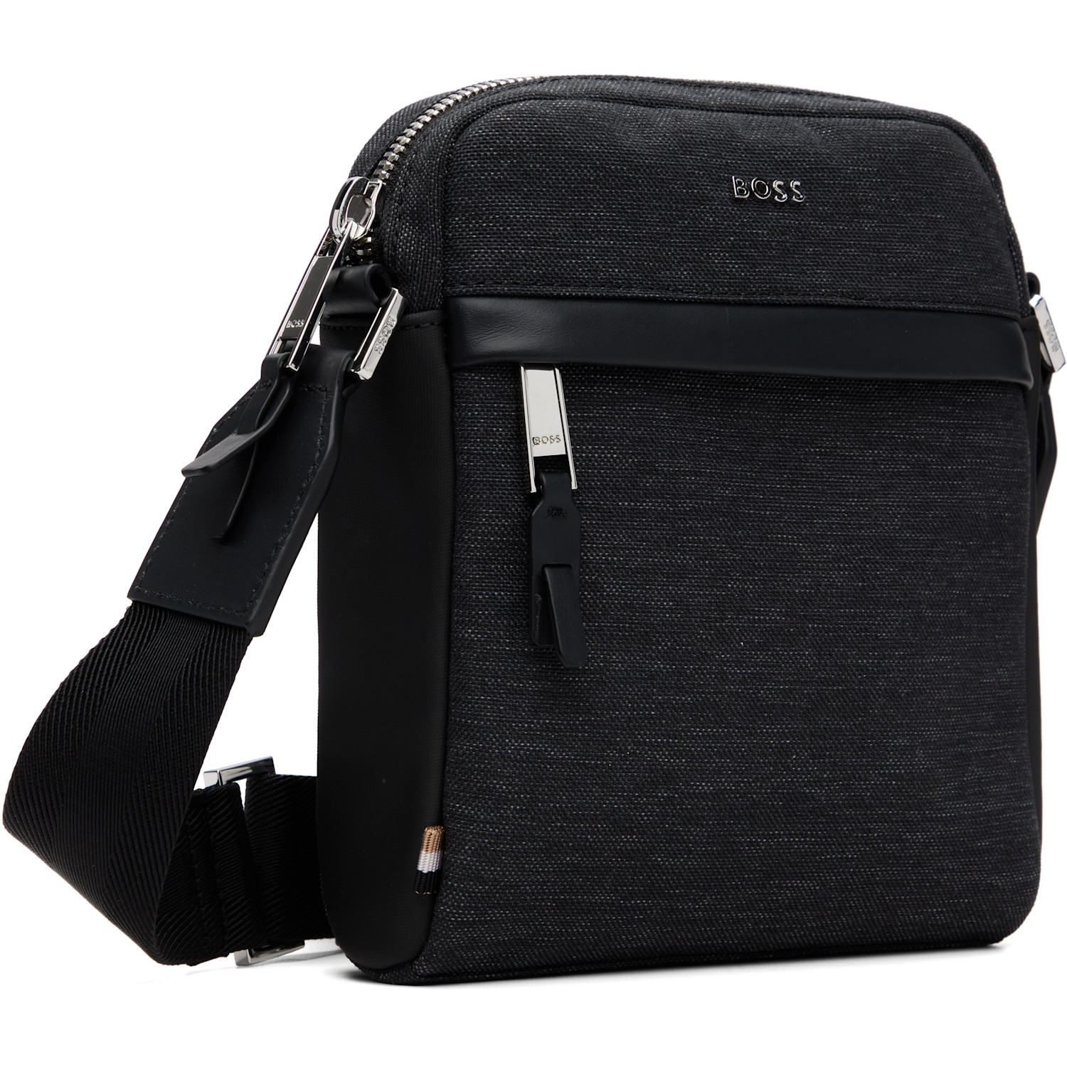  Boss Gray Logo Hardware Bag 