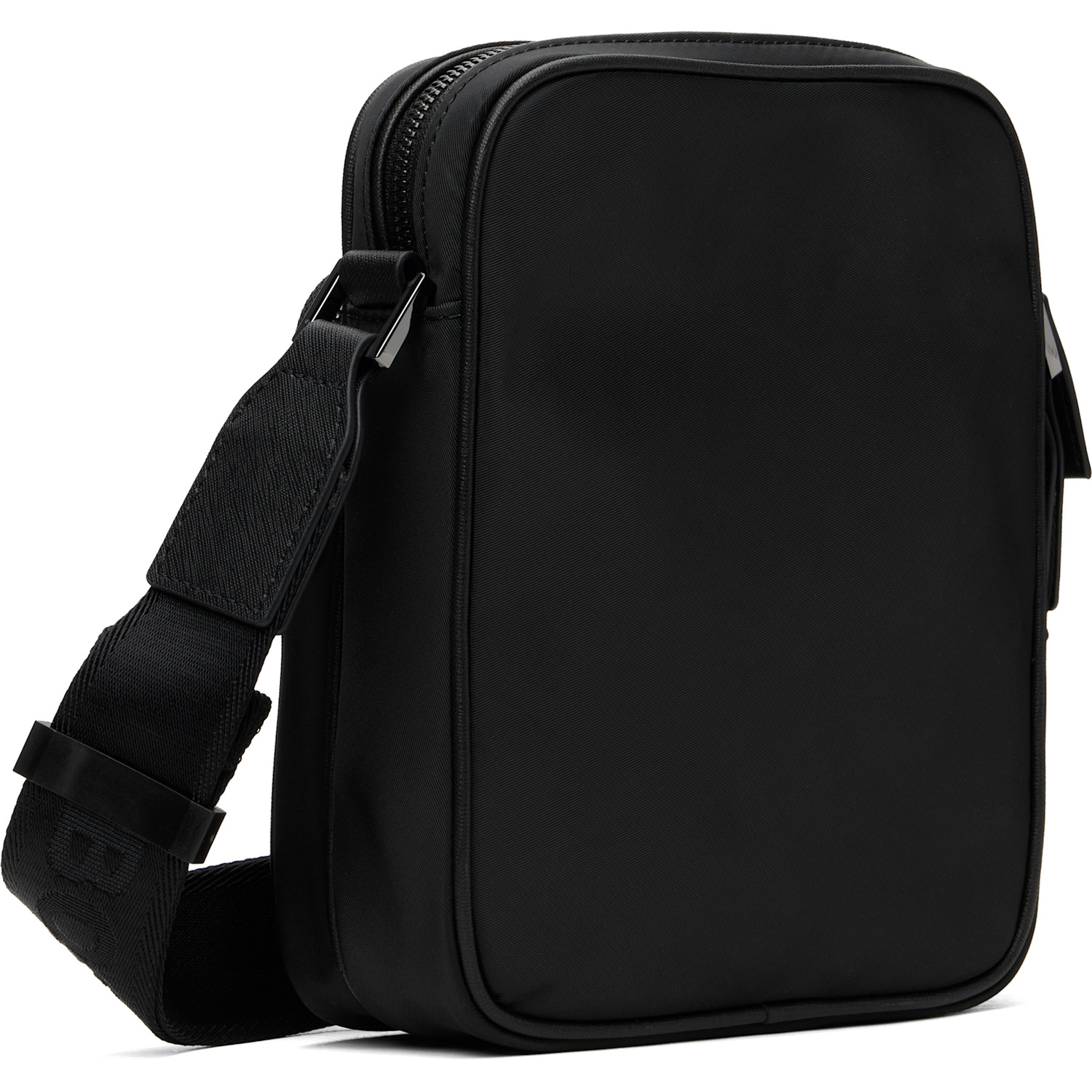 Boss Black Double B Monogram Twill Reporter Bag 