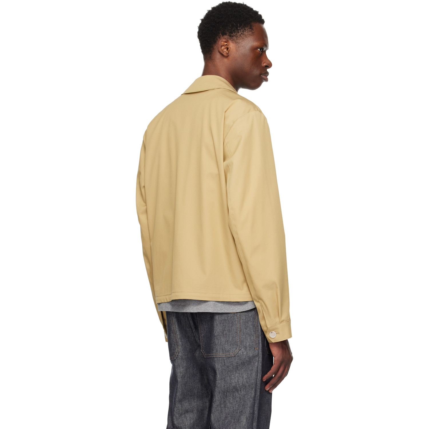  Boss Beige Beckham Edition Zipped Jacket 