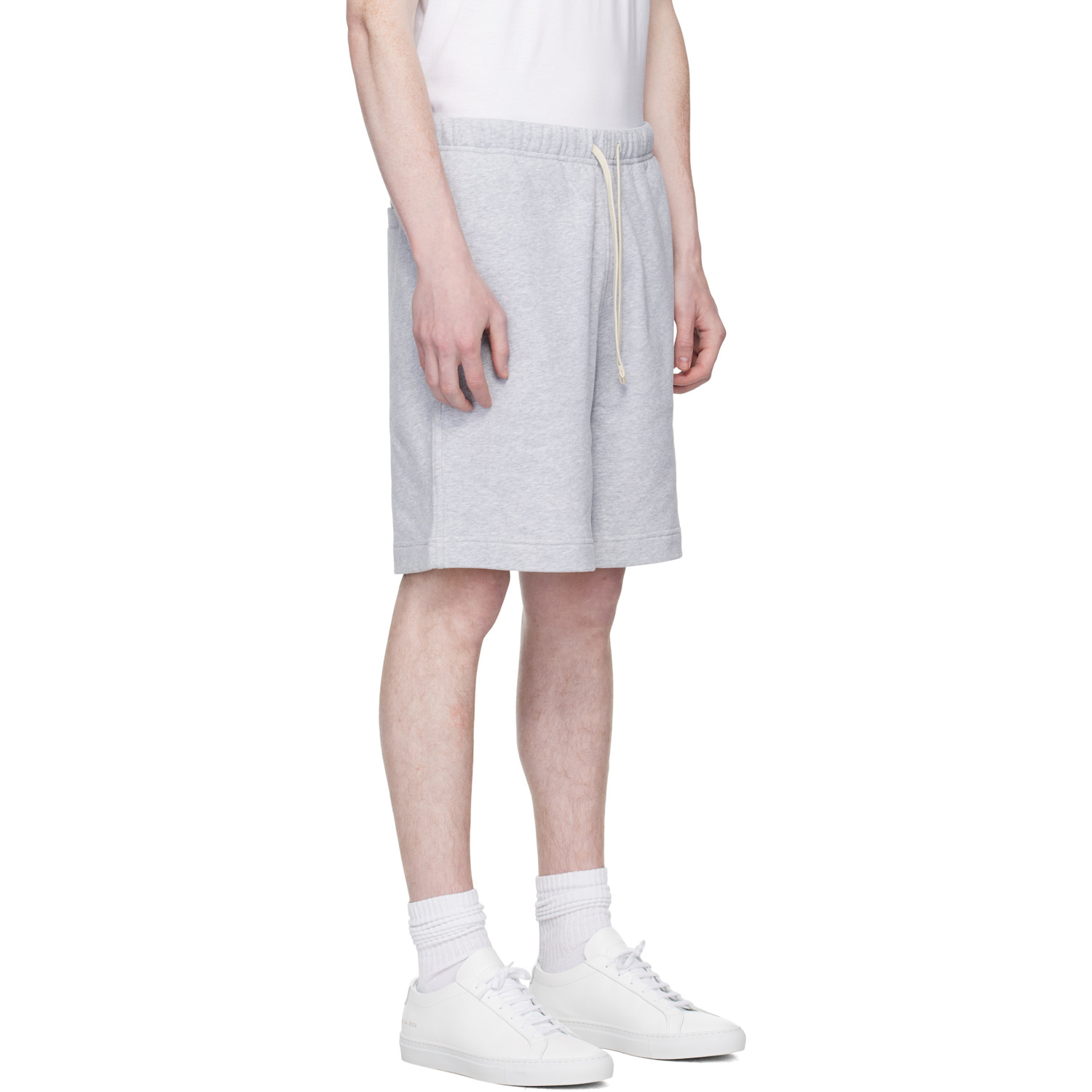  Boss Gray Beckham Edition Cotton Terry Shorts 