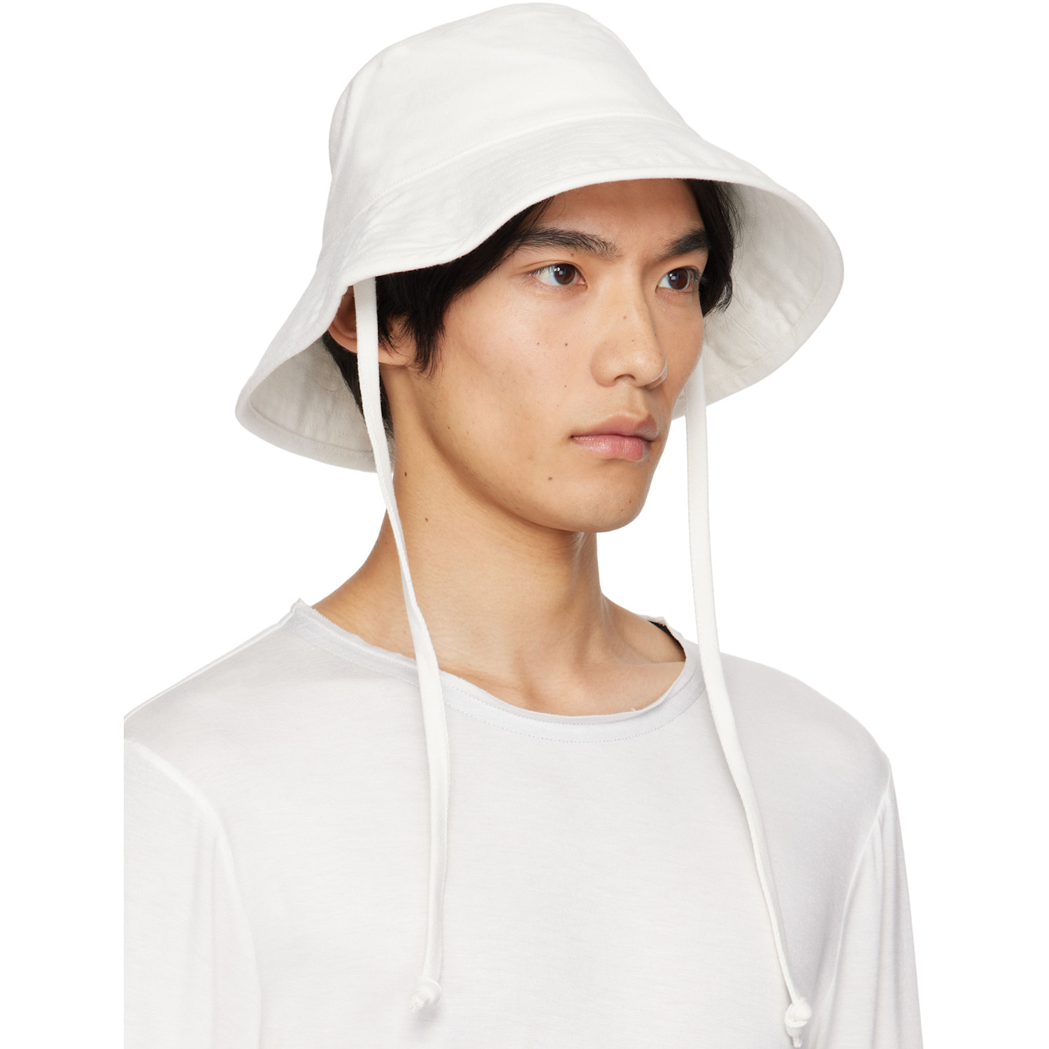  Baina White Bateman Sun Hat 