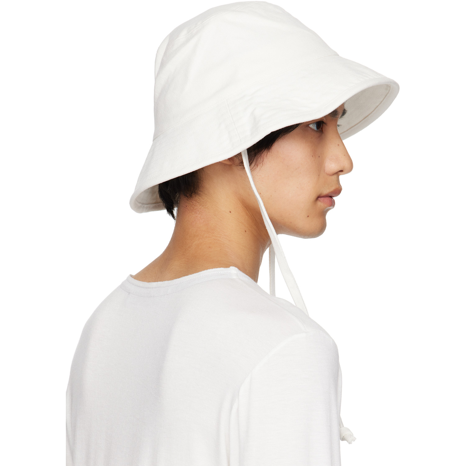  Baina White Bateman Sun Hat 