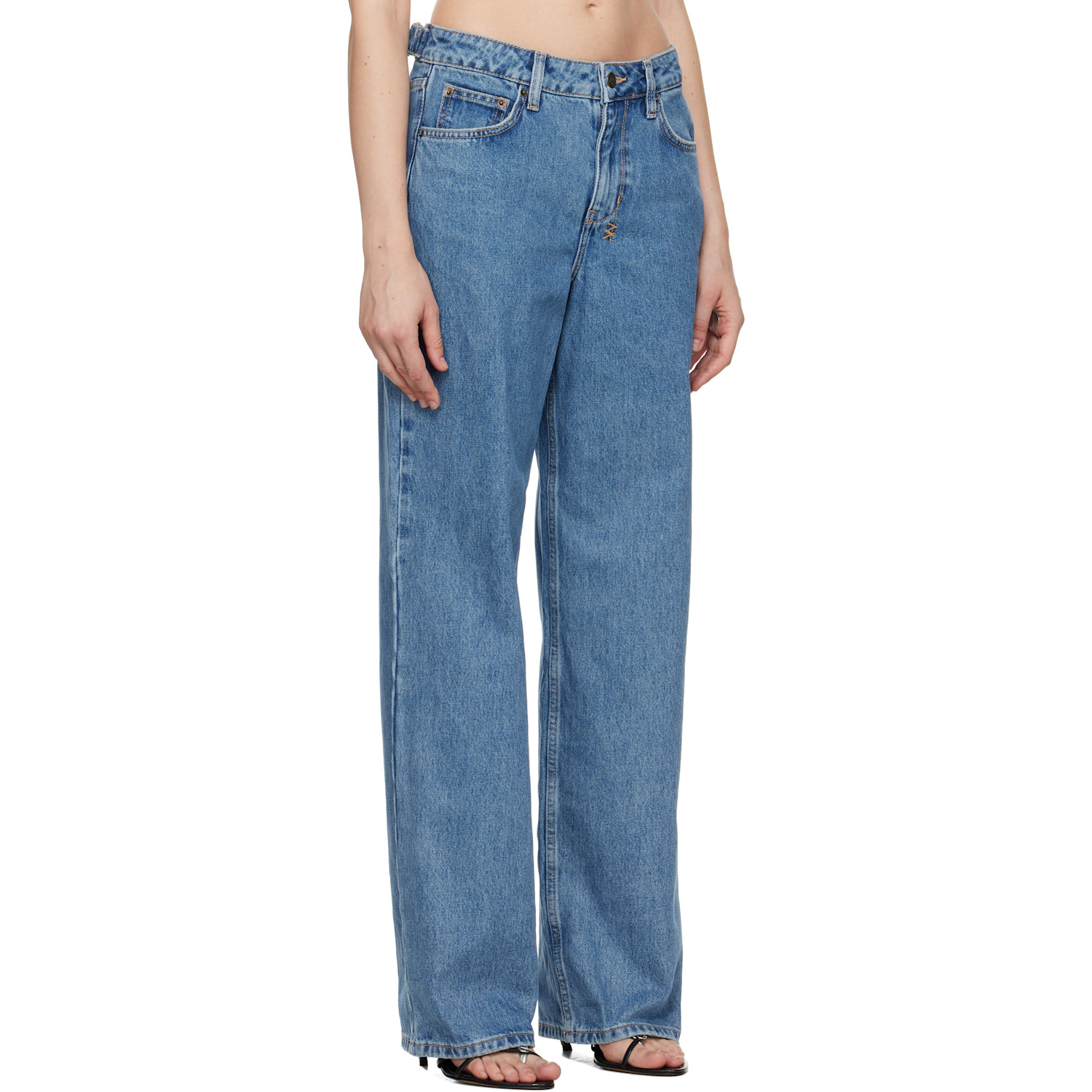  Ksubi Blue Low Rider Jeans 
