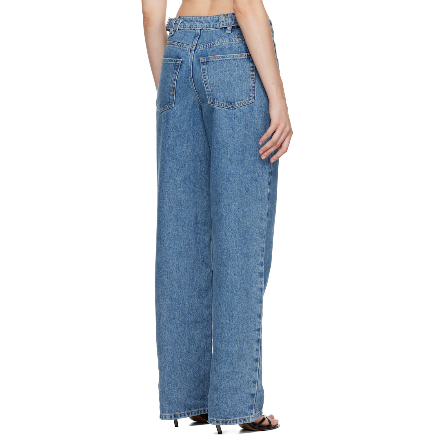  Ksubi Blue Low Rider Jeans 