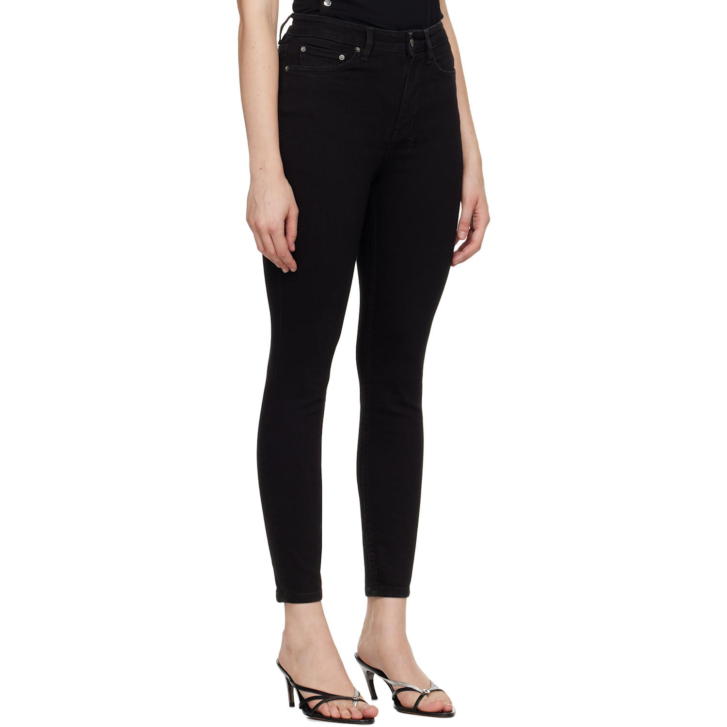  Ksubi Black Hi N Wasted Jeans 
