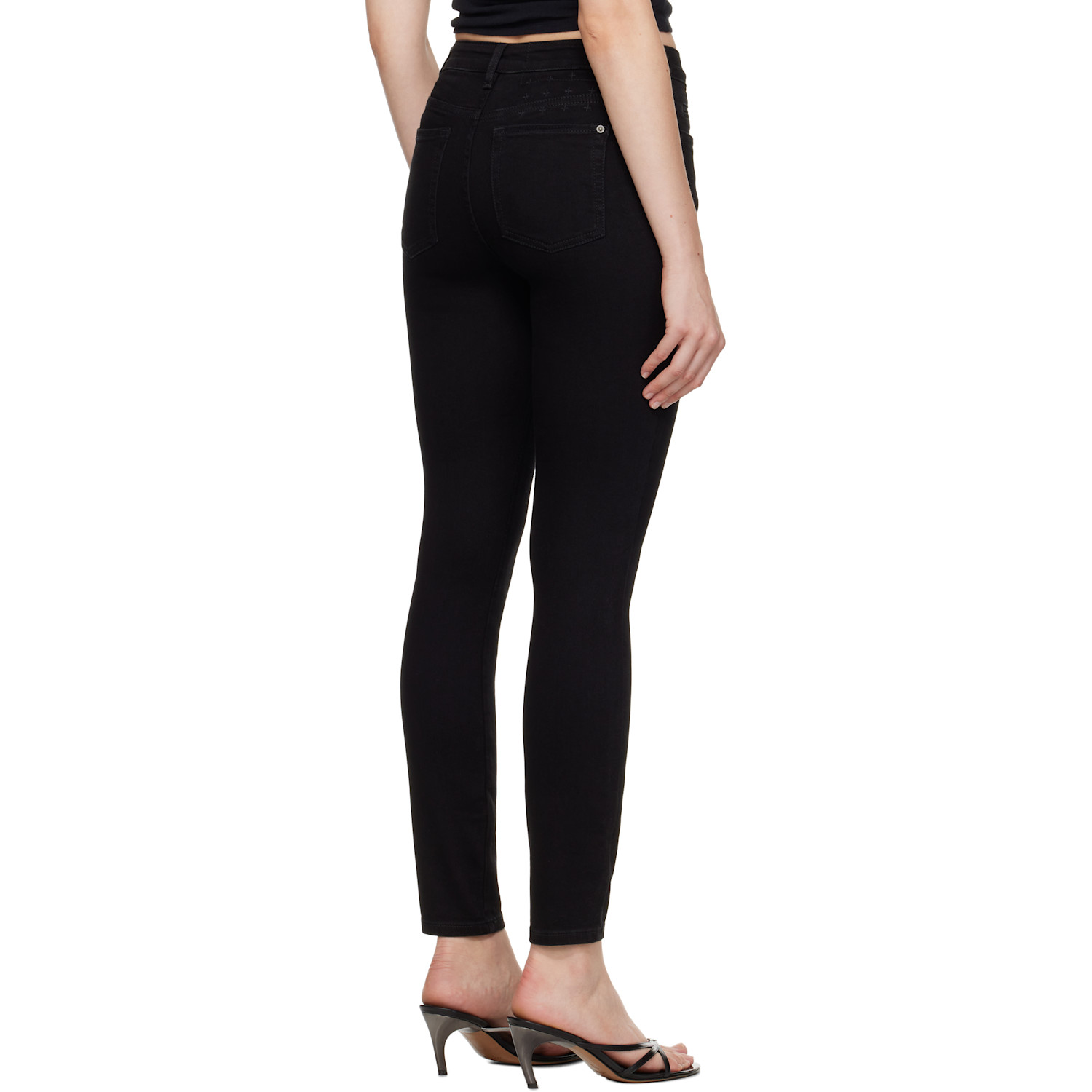  Ksubi Black Spray On Jeans 