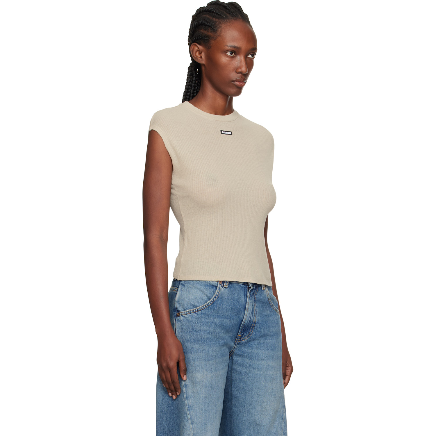  Ksubi Taupe Staple S/s T-shirt 