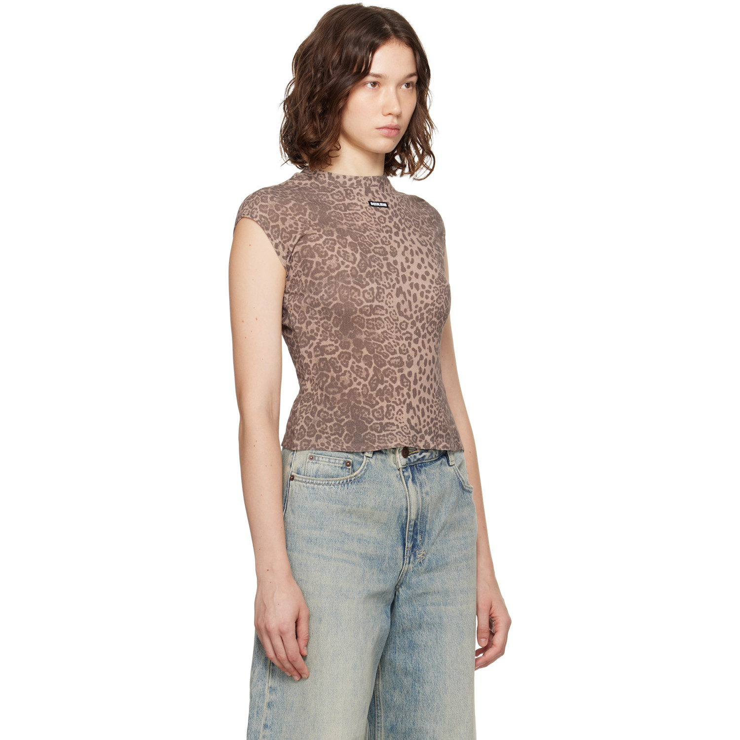  Ksubi Brown Staple S/s T-shirt 