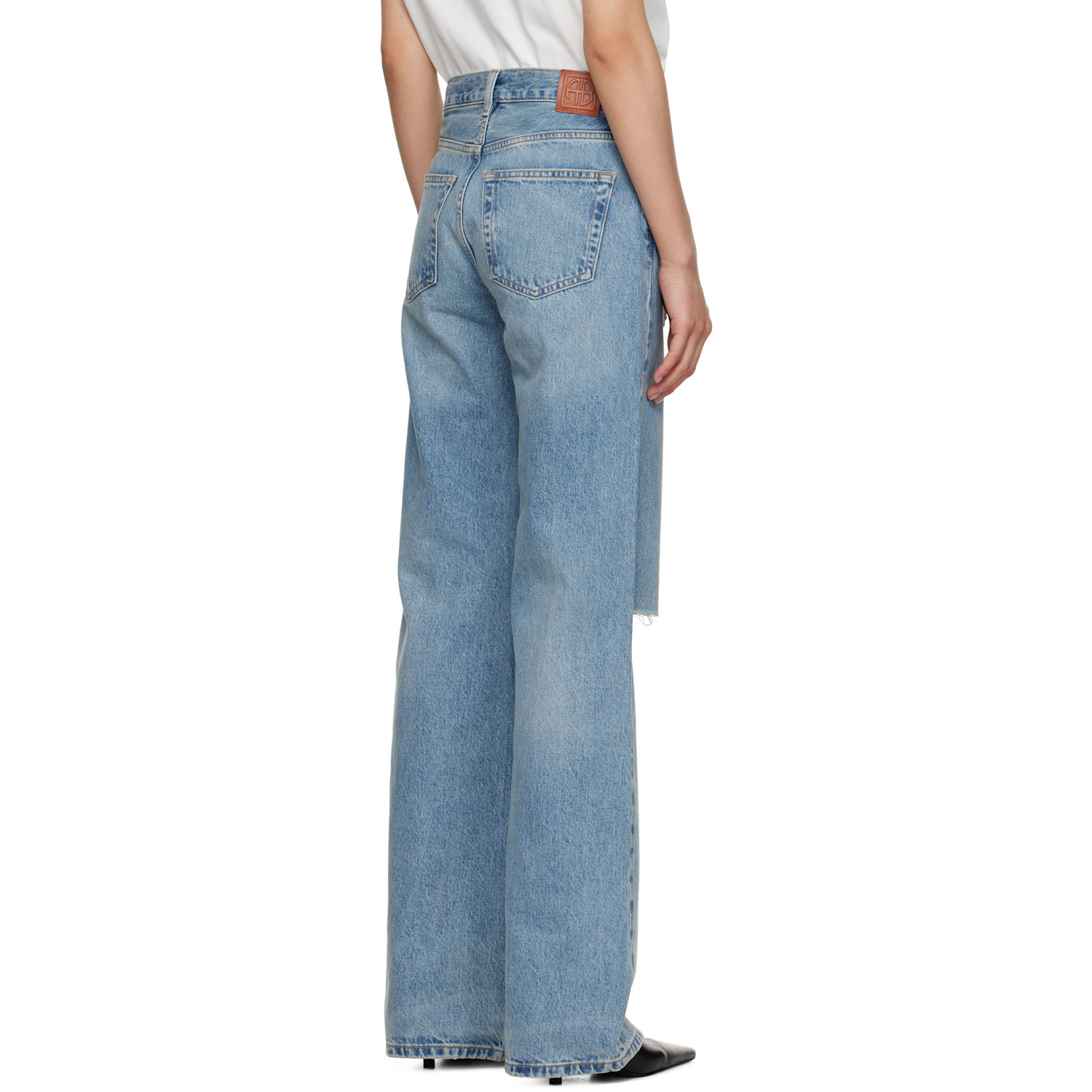  Anine Bing Blue Hugh Jeans 