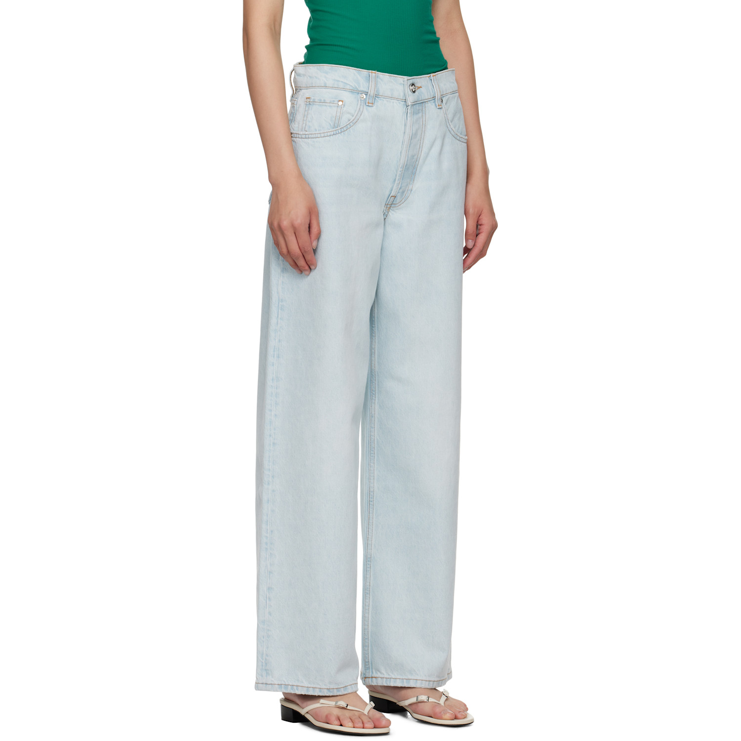  Anine Bing Blue Manon Jeans 