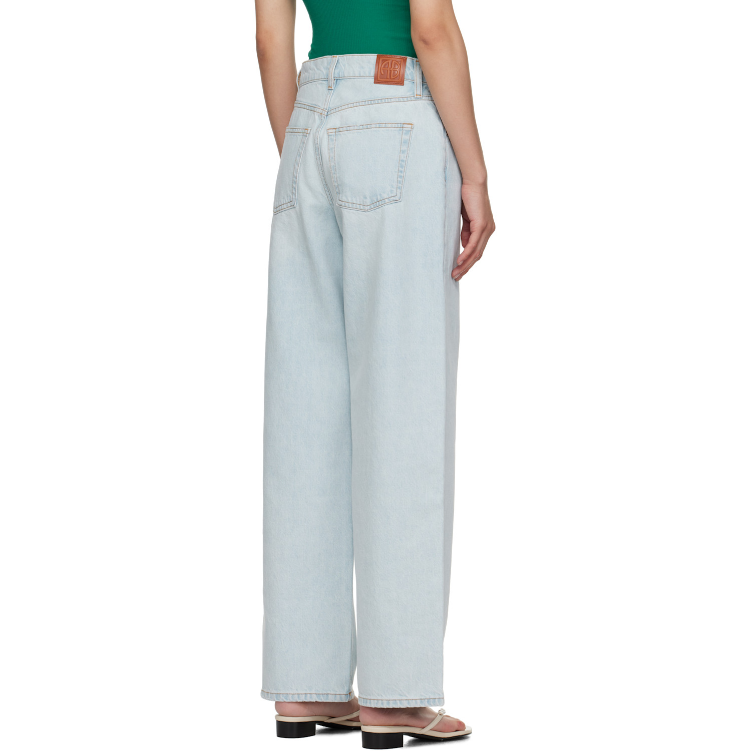  Anine Bing Blue Manon Jeans 