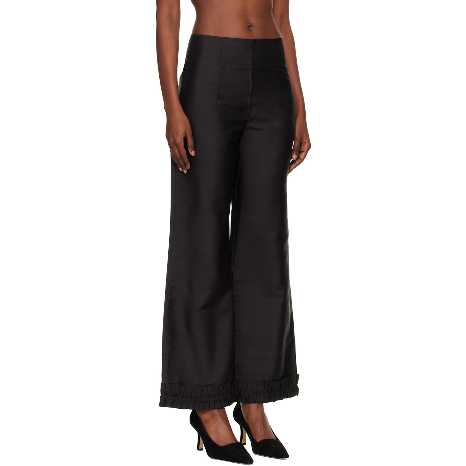  Hai Black Leo Trousers 
