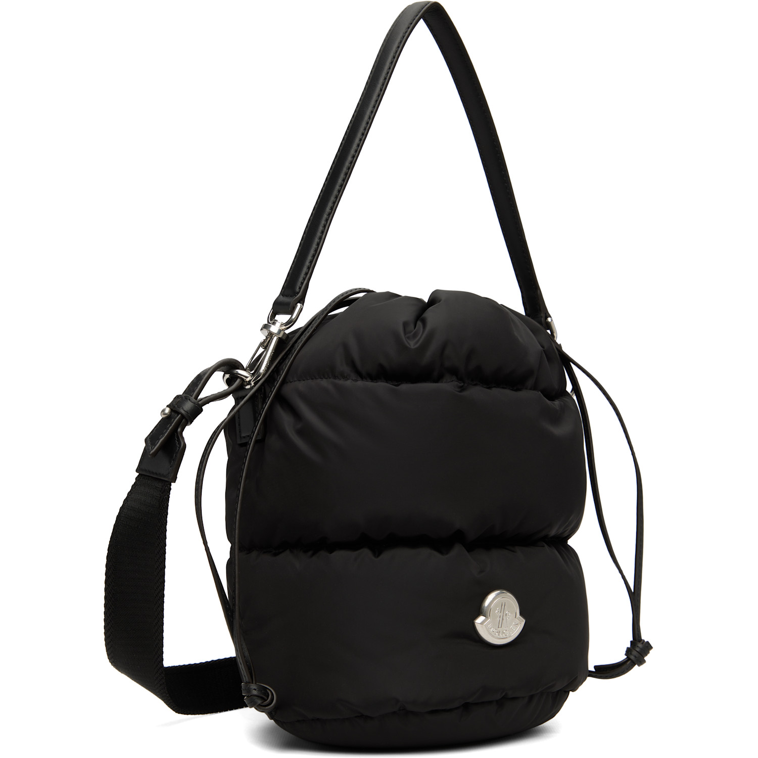  Moncler Black Caradoc Water-repellent Bucket Bag 