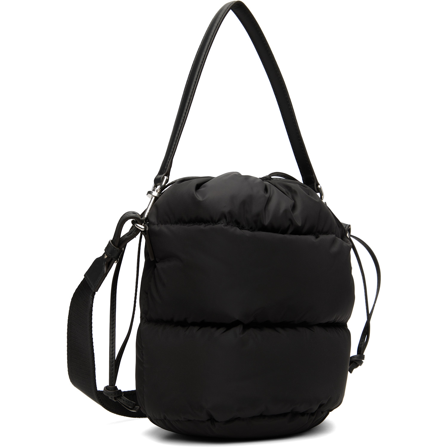  Moncler Black Caradoc Water-repellent Bucket Bag 