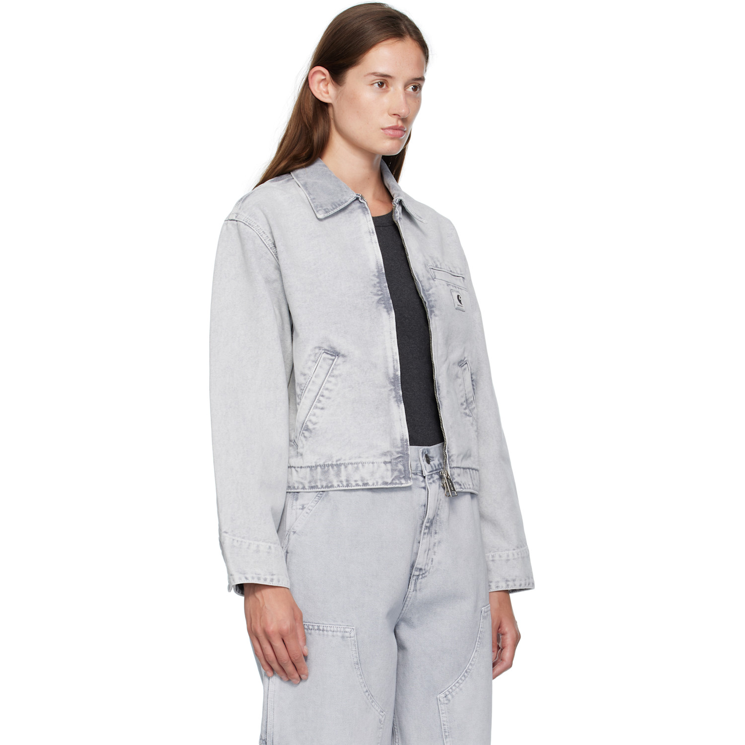  Carhartt Work In Progress Gray Emery Jacket 
