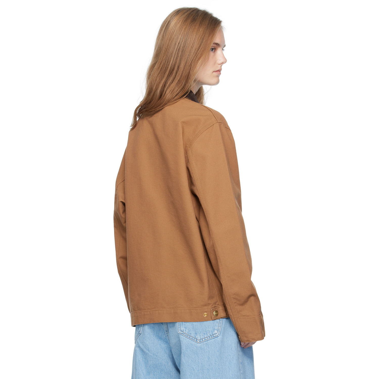 Carhartt Work In Progress Brown Detroit Jacket 
