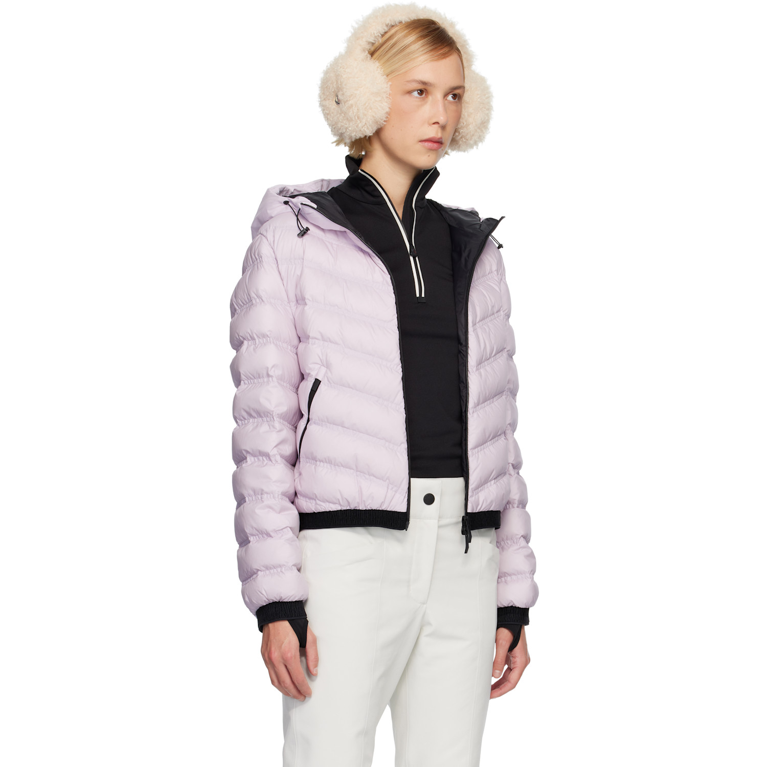  Moncler Purple Pandelon Down Jacket 