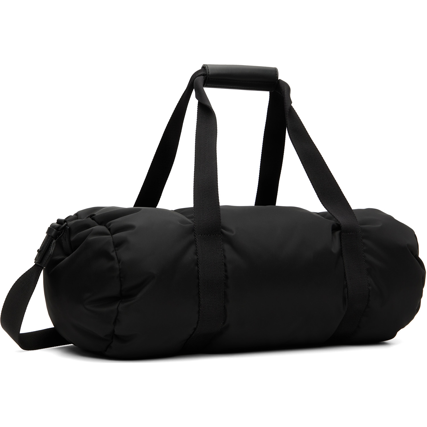  Moncler Black Duddle Gym Weekender Duffle Bag 