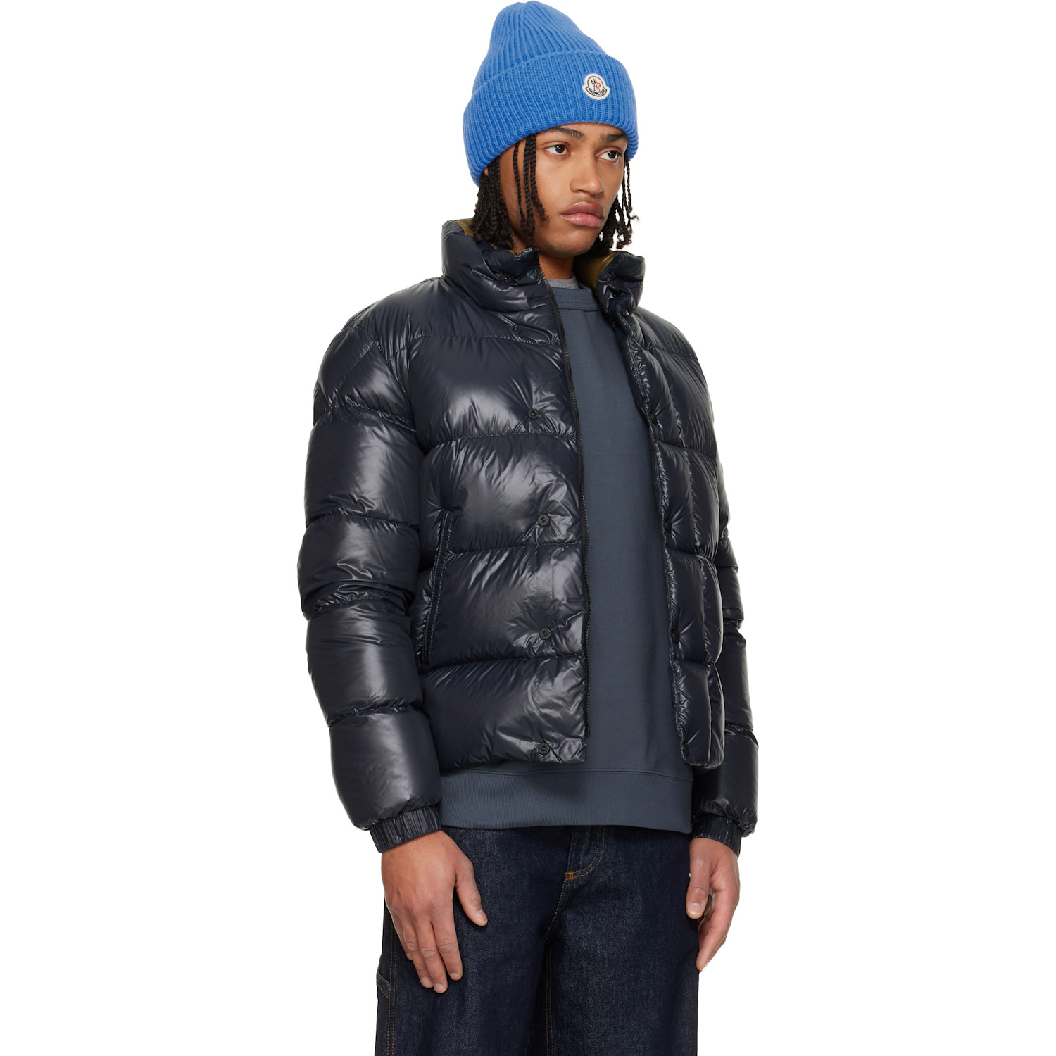  Moncler Black Tripiti Short Down Jacket 