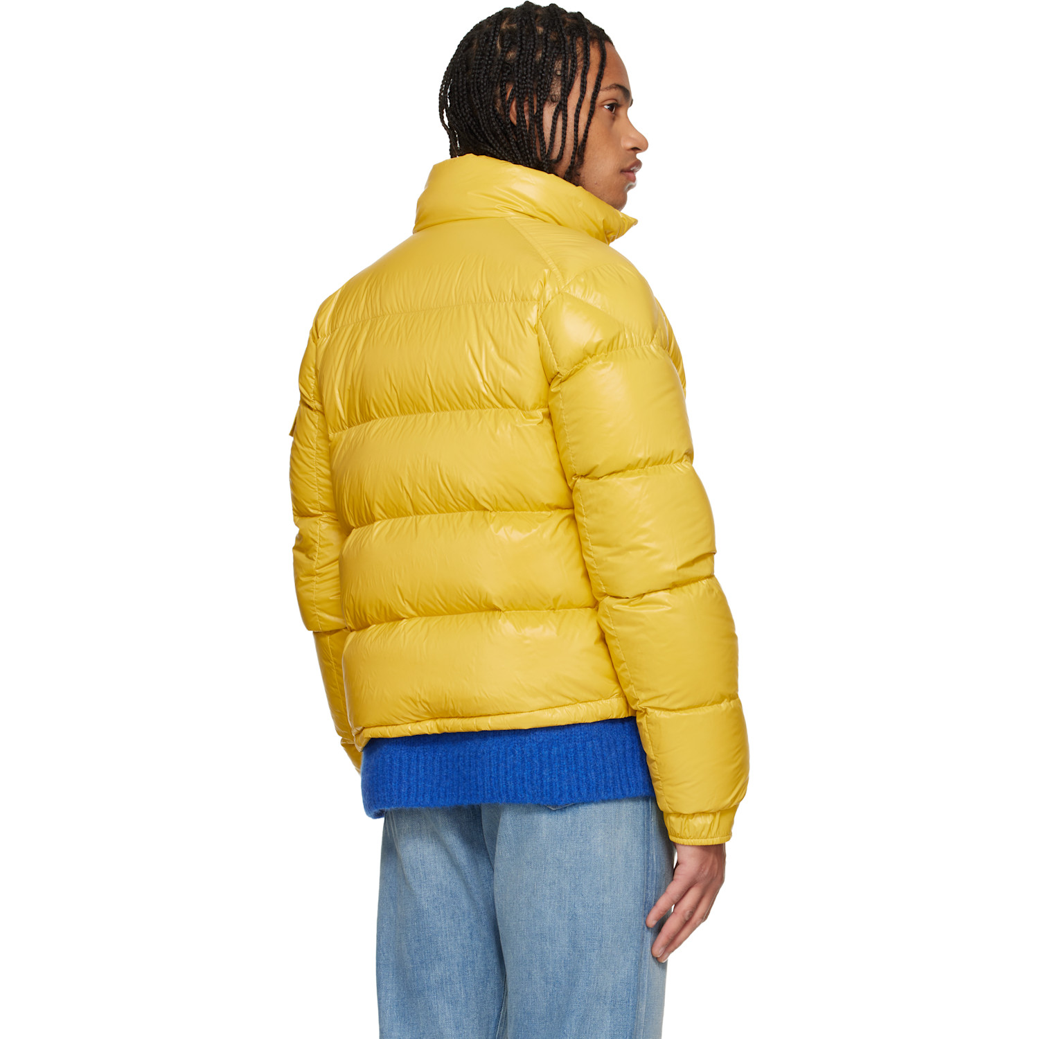  Moncler Yellow Levitha Short Down Jacket 