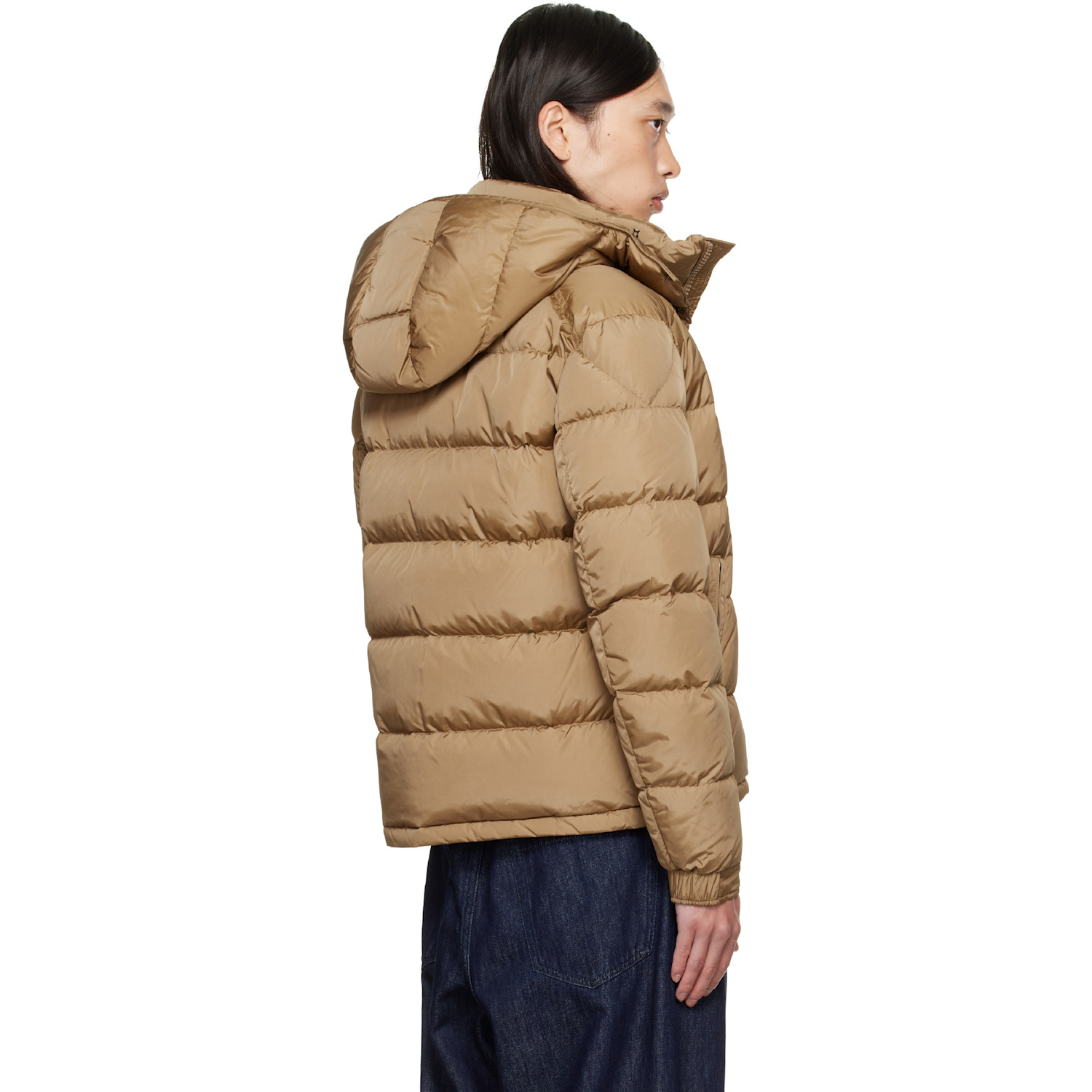  Moncler Brown Maya Short Down Jacket 
