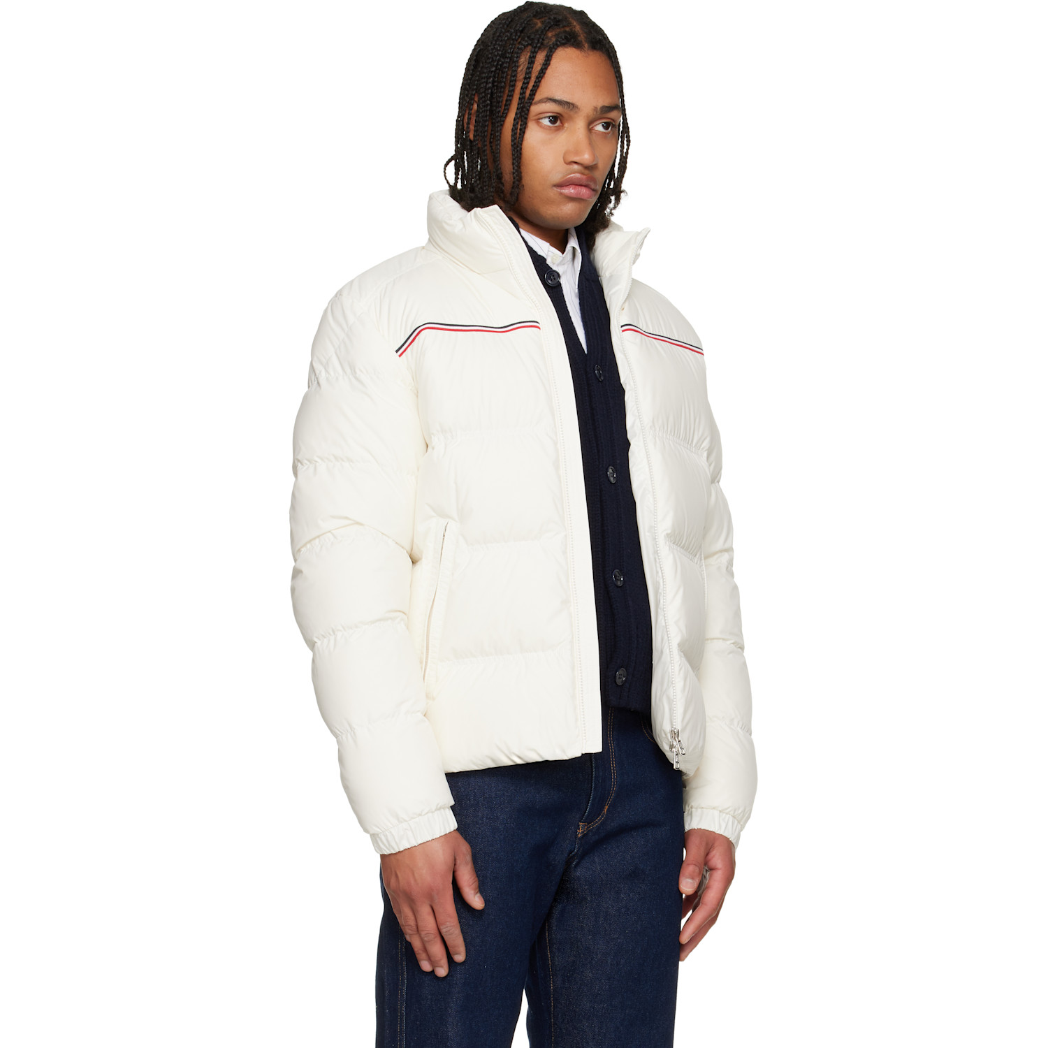  Moncler Off-white Archivo Bouvaque Down Jacket 