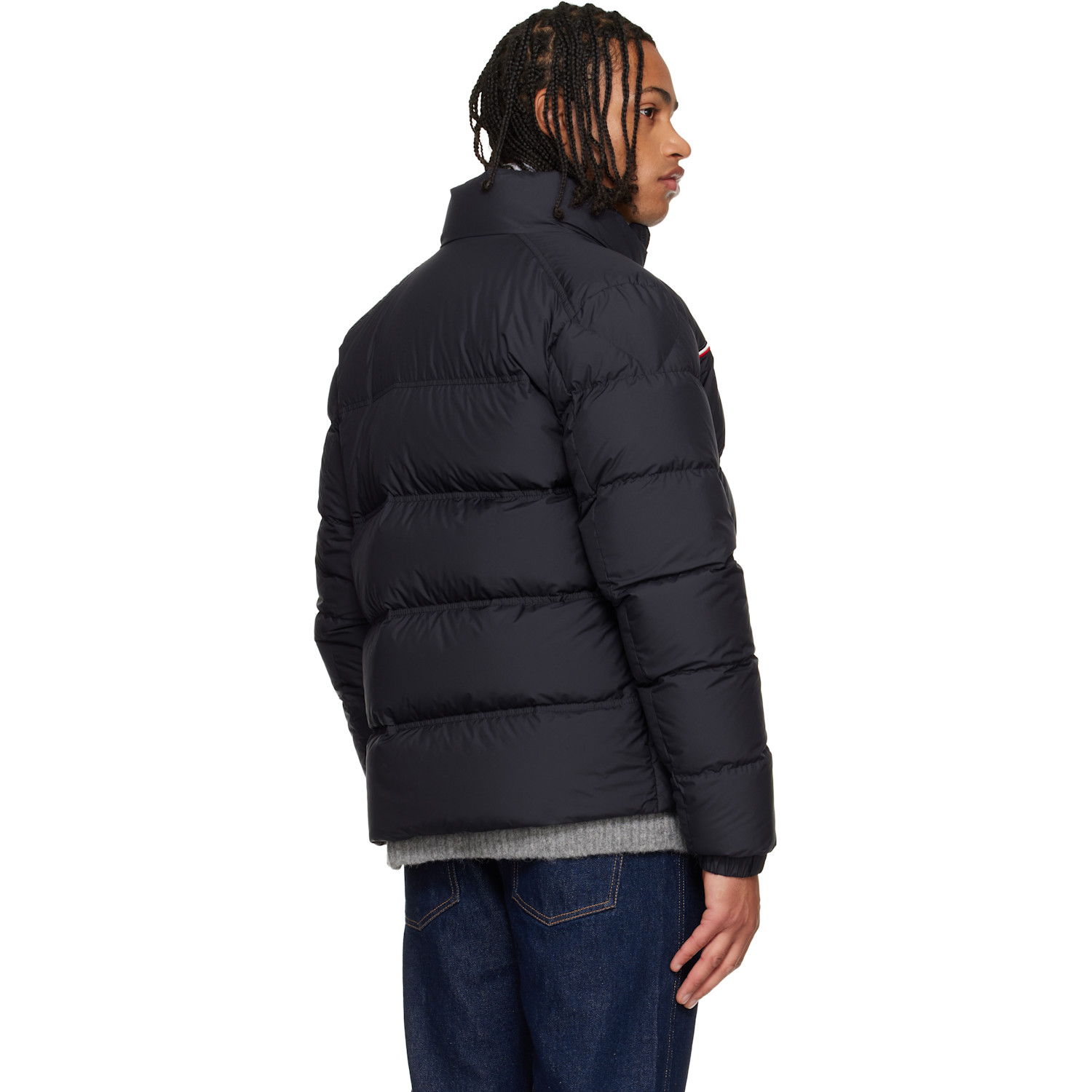  Moncler Navy Archivo Bouvaque Down Jacket 