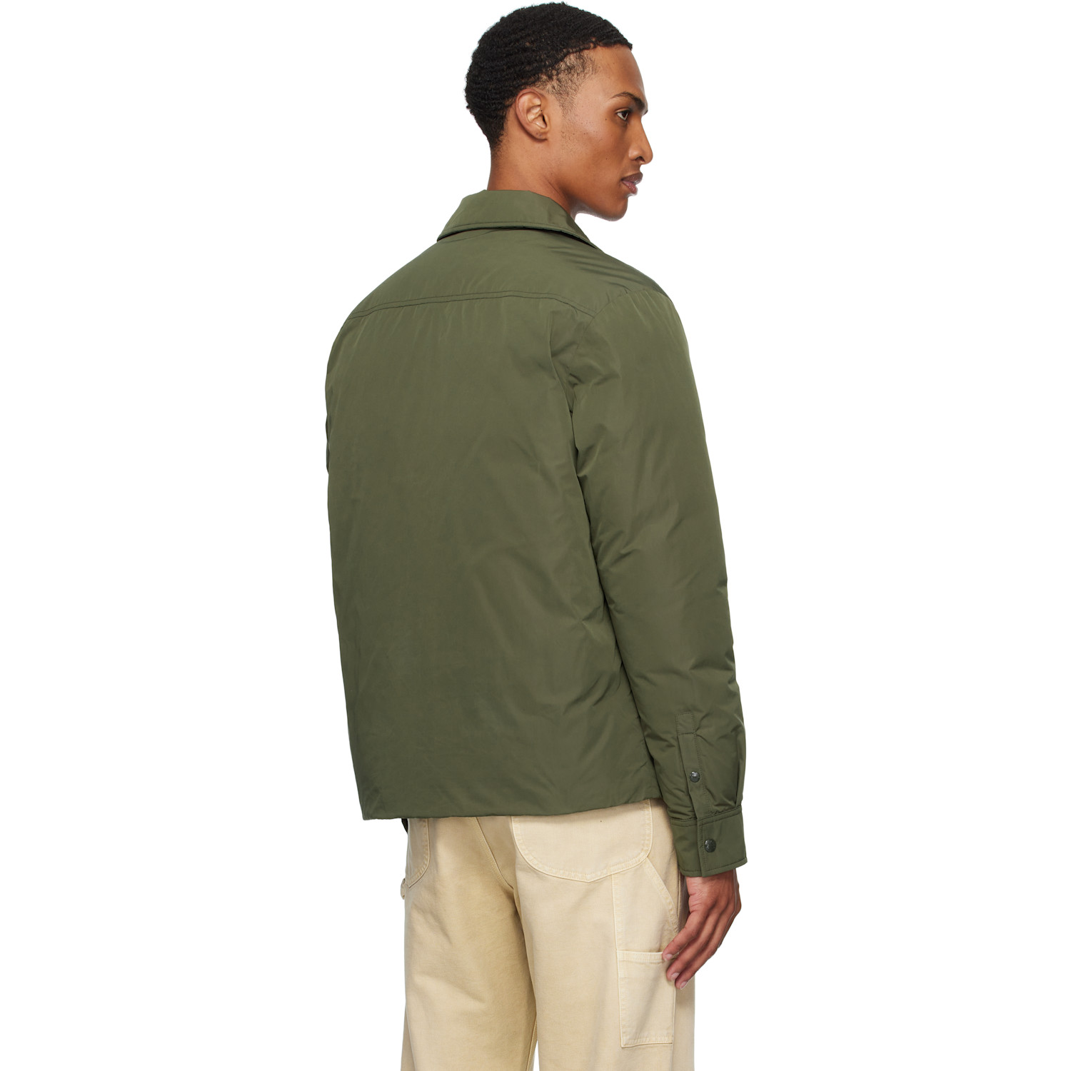  Moncler Khaki Archivio Vigeon Down Jacket 