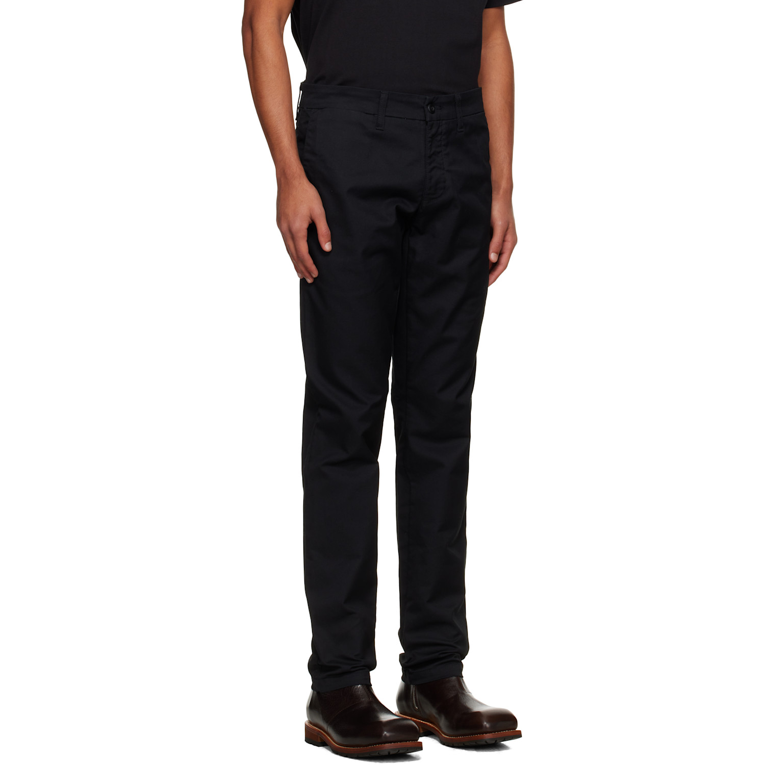  Carhartt Work In Progress Black Sid Trousers 