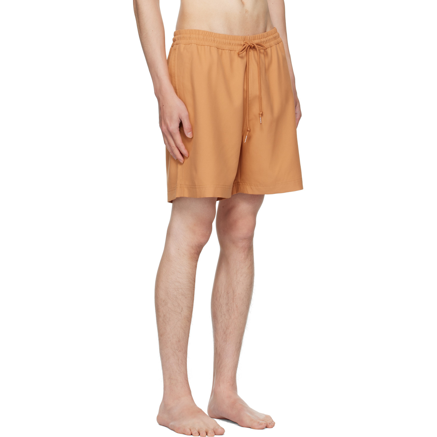  Carhartt Work In Progress Orange Chase Swim Shorts 