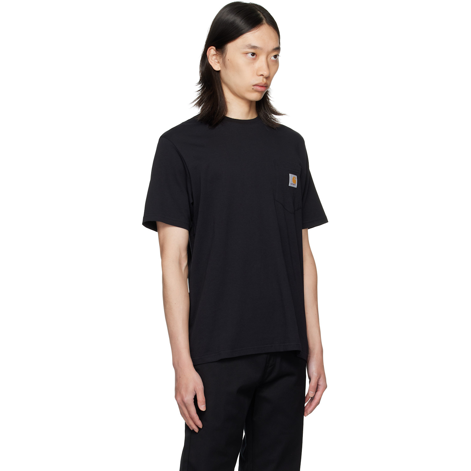 Carhartt Work In Progress Black Pocket T-shirt 