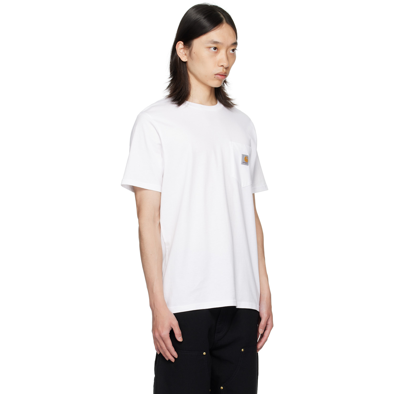  Carhartt Work In Progress White Pocket T-shirt 