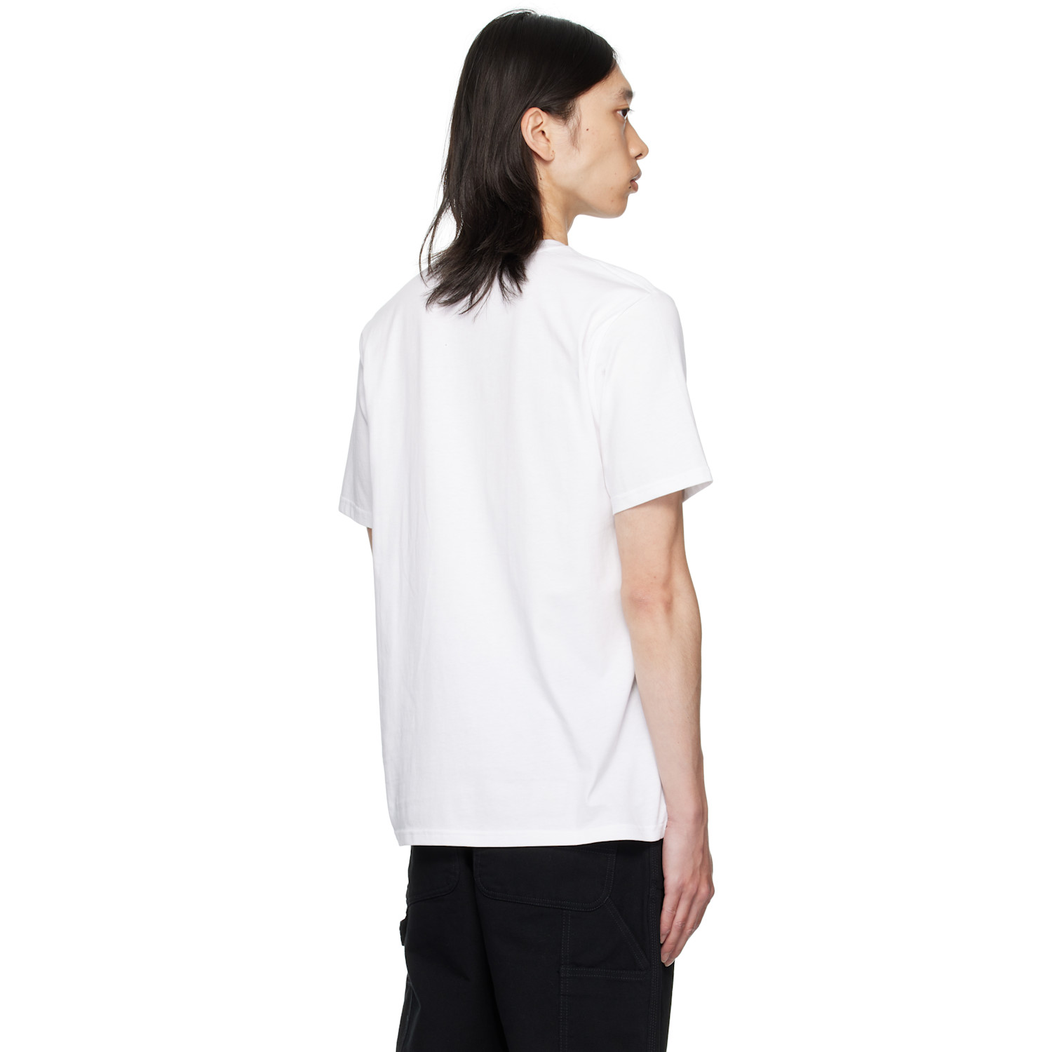  Carhartt Work In Progress White Pocket T-shirt 